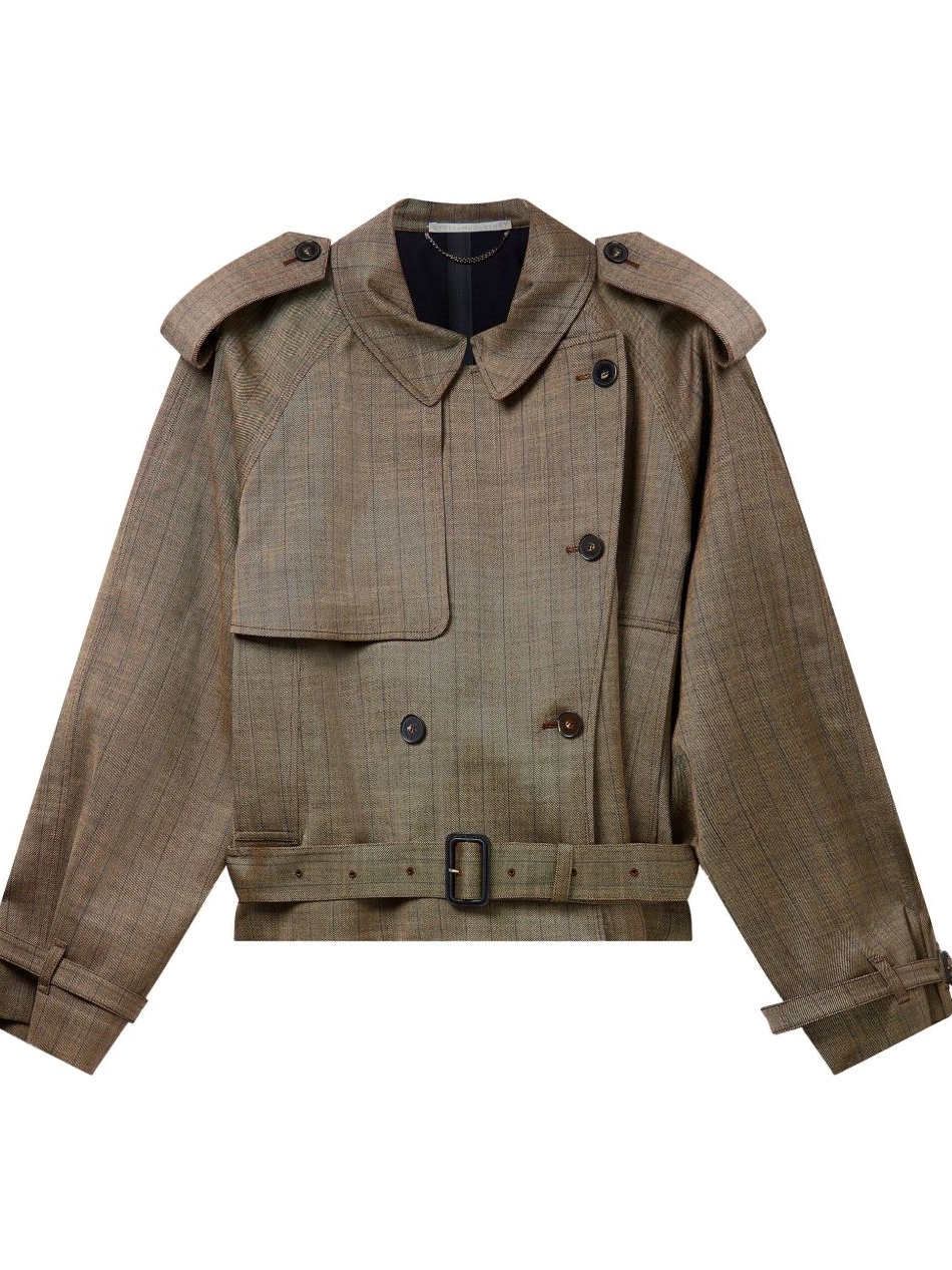 Affordable Women Wales McCartney check-print jacket Prince of Stella 0822